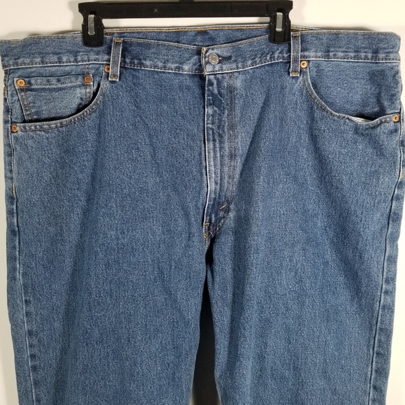 Levi's 505 Waterless Regular Fit Jeans Size 46x30 - Picture 2 of 9